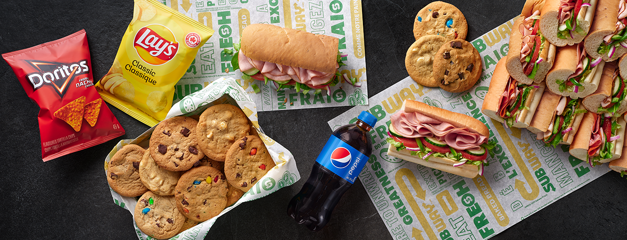 Order Subway for small or large groups